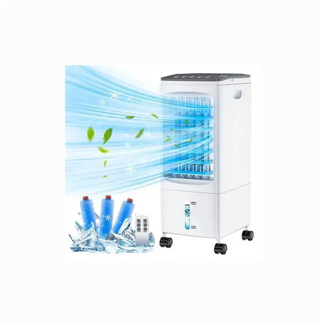 Main image of Portable Air Conditioners, 4-IN-1 Evaporative Air Cooler, Portable AC Unit w/ 6L Water Tank, Swamp Cooler w/7H Timer &120° Oscillation, Fast Cooling Air Conditioner for Bedroom Home Office