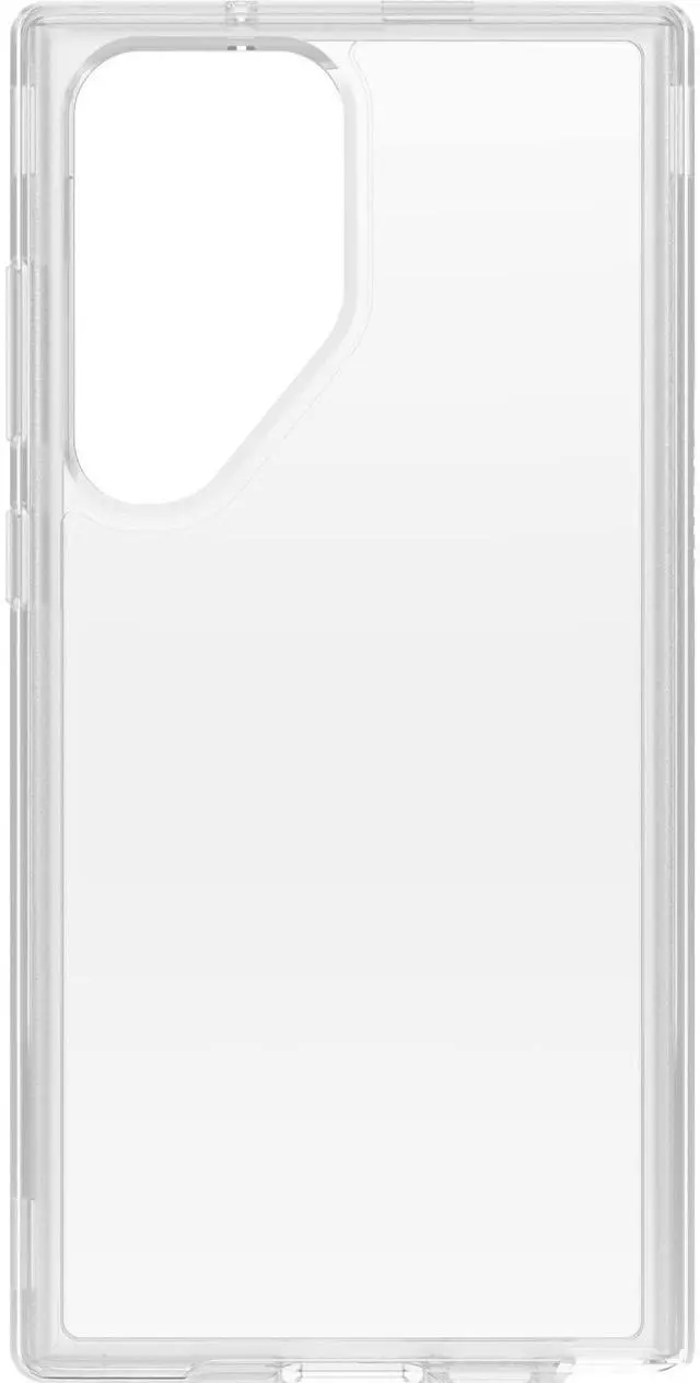 Alt view image 5 of 5 - Galaxy S23 Ultra Symmetry Series Case - Clear, Ultra-Sleek, Wireless Charging Compatible, Raised Edges Protect Camera & Screen