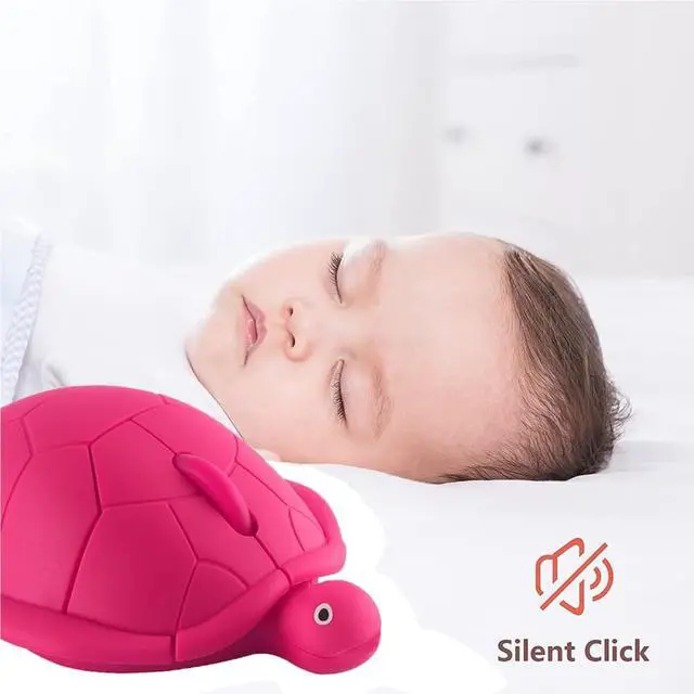 Alt view image 3 of 7 - Wireless Mouse Cute Small Animal Turtle Shape Computer Mouse Portable 2.4G 1600 DPI Optical USB Silent Cordless Mice 3 Buttons Travel Mouses for Laptop PC Computer NoteBook MacBook Kids Girls Gifts