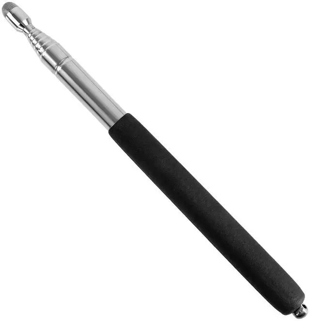 Main image of 2-in-1 Telescopic Teaching Pointer, Extendable Pointer with Capacitive Stylus Tip for Touchscreens & Interactive Whiteboard, Retractable Stick Extends to 39.4 Inch