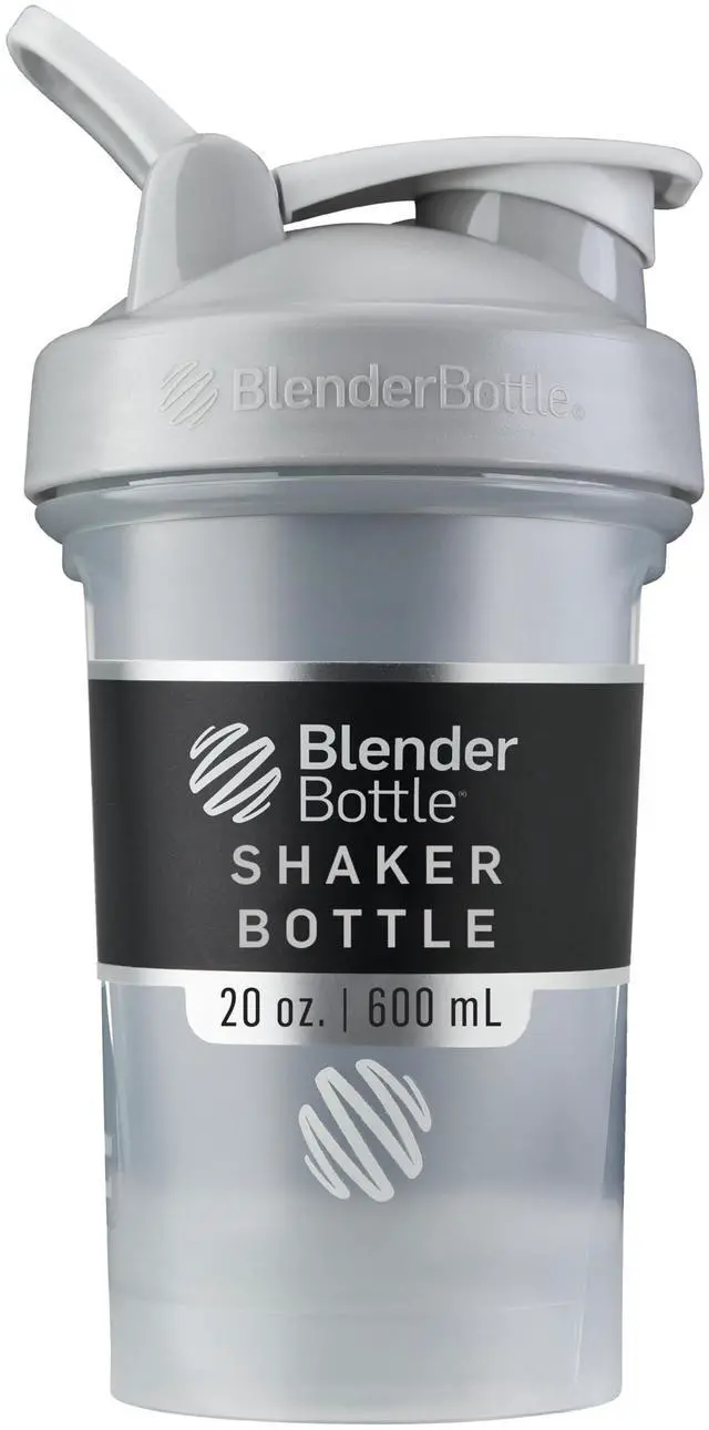 Main image of Classic V2 Shaker Bottle Perfect for Protein Shakes and Pre Workout, 20-Ounce, Pebble Grey