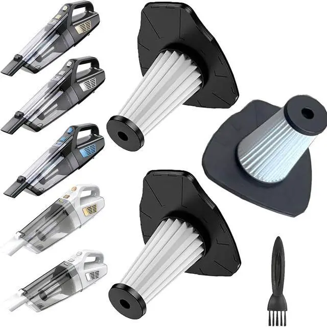 Alt view image 4 of 4 - 3Pack Hepa Filters Replacement Compatible with CKIKH Handheld Vacuum Cordless, Model LT-151ET, Washable Filters Also Compatible with BQYPOWER 151 Vacuum.