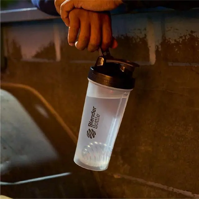 Alt view image 6 of 6 - Classic V2 Shaker Bottle Perfect for Protein Shakes and Pre Workout, 20 oz, Black