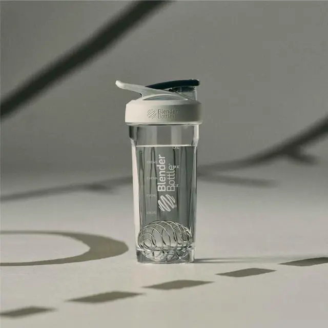 Alt view image 6 of 6 - Sport Tritan Shaker Bottle with Locking Lid, 24-Ounce, Grey