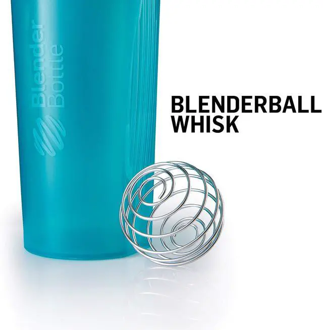 Alt view image 3 of 6 - Classic Shaker Bottle Perfect for Protein Shakes and Pre Workout, 28-Ounce (2 Pack), Pebble Grey