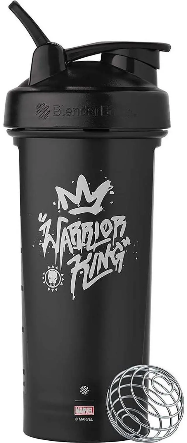 Main image of Marvel Classic V2 Shaker Bottle Perfect for Protein Shakes and Pre Workout, 28-Ounce, Warrior King