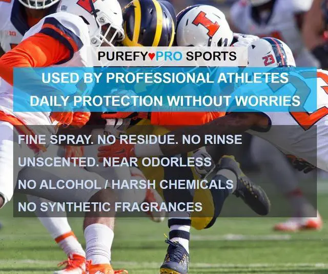 Alt view image 7 of 7 - Purefypro Sports Equipment Disinfectant Spray - (4oz, 2pk) Kills 99.9999% MRSA, HIV, Athlete Foot Fungus, Virus and Fungi. No Rinse, No Residue. Sports Pads, Yoga Mats, Shoes, Boxing Gloves Euipment