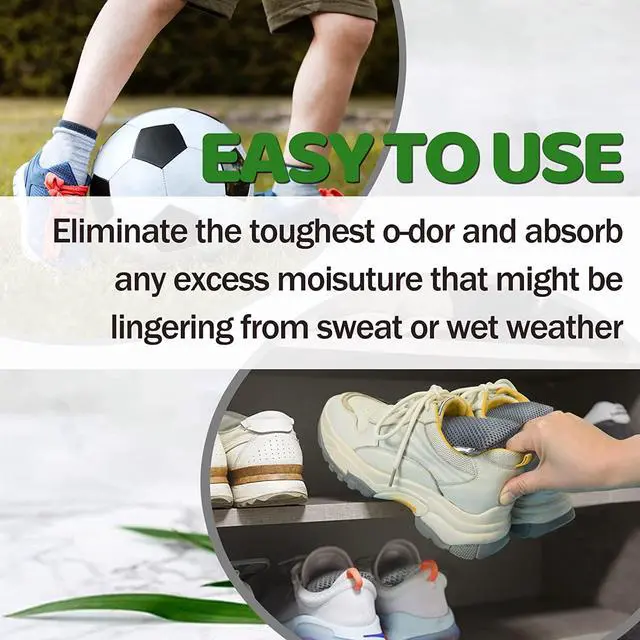 Alt view image 5 of 7 - 6 Pack Shoe Odor Eliminator Bags, Boxing Glove Deodorizer, Absorbs Stink and Moisture, Grey Stick Odor Absorbers for Shoes, Gloves, and Sports Gear