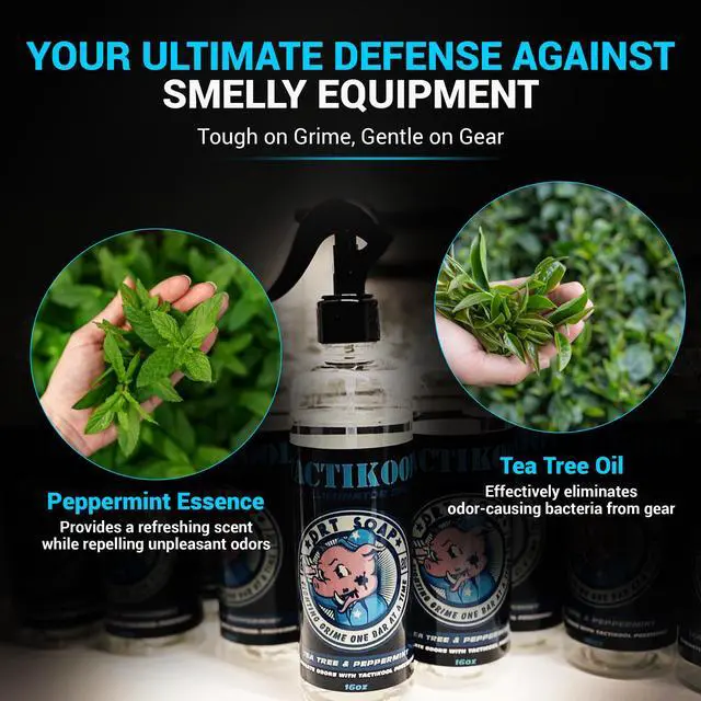 Alt view image 5 of 7 - Odor Eliminator for Active & Protective Gear Pack of 2 (16oz) Instant Deodorizer Spray for K9 Equipment, Vests, Uniforms & More | Quick Odor Mask & Fresh Scent | Made in USA