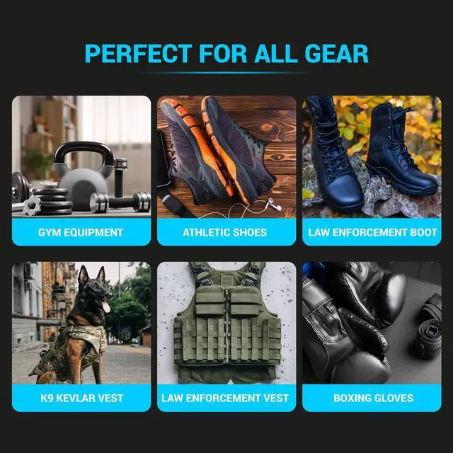 Alt view image 7 of 7 - Odor Eliminator for Active & Protective Gear Pack of 2 (16oz) Instant Deodorizer Spray for K9 Equipment, Vests, Uniforms & More | Quick Odor Mask & Fresh Scent | Made in USA