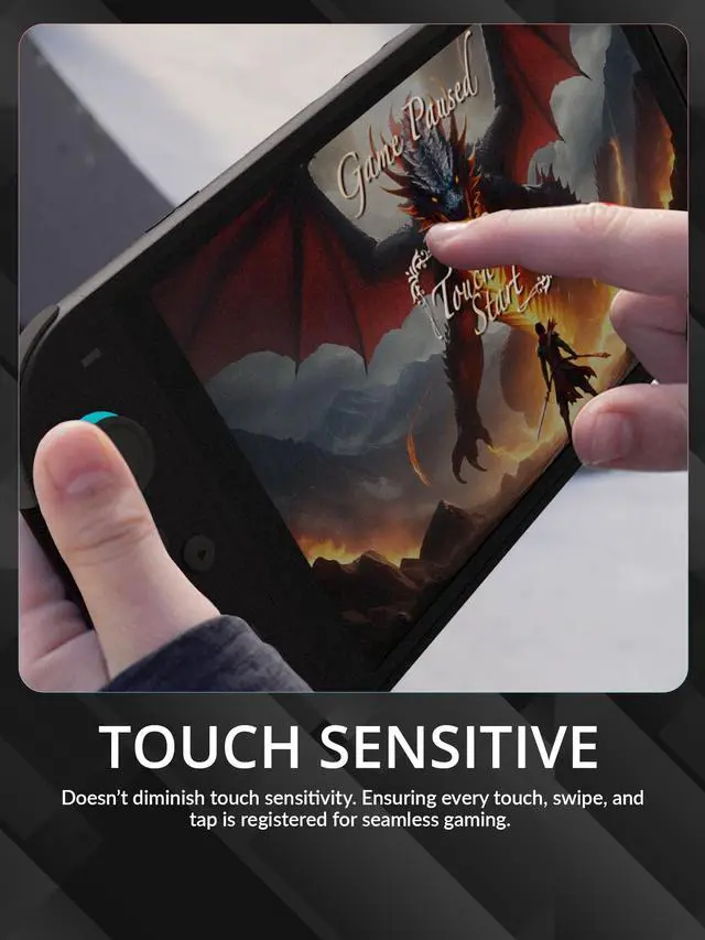 Alt view image 6 of 6 - Glass Screen Protector for Nintendo Switch 2 Console 2025 Screen Size 7.9 inch 4 Pack. No Bubbles Easy Installation Anti Scratch Edition