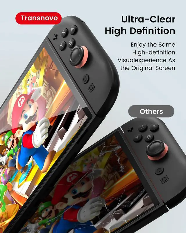 Alt view image 3 of 7 - 2 Pack Screen Protector Compatible with Nintendo Switch 2 (2025) (30s Installation), Tempered Glass Switch2 Accessories, HD Clear, Anti Glare, 9H Hardness, Scratch-proof, Bubble Free