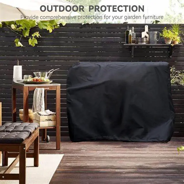 Alt view image 7 of 7 - Outdoor Dining Cart Cover - Heavy Duty Waterproof Cover for Royal Gourmet Cart Flattop Worktable PC3401S & PC3401B, Compatible with 40 inch Outdoor Utility Cart