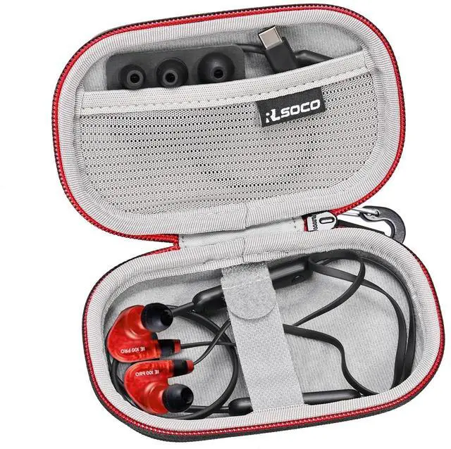 Main image of Carrying Case for Linsoul KZ ZS10 Pro/ZS10 Pro 2 in Ear Monitor & Sennheiser IE 100 PRO/IE 200/IE 900/IE 600 in-Ear Audiophile Headphones & Shure SE215 PRO Wired Earbuds (Case Only)