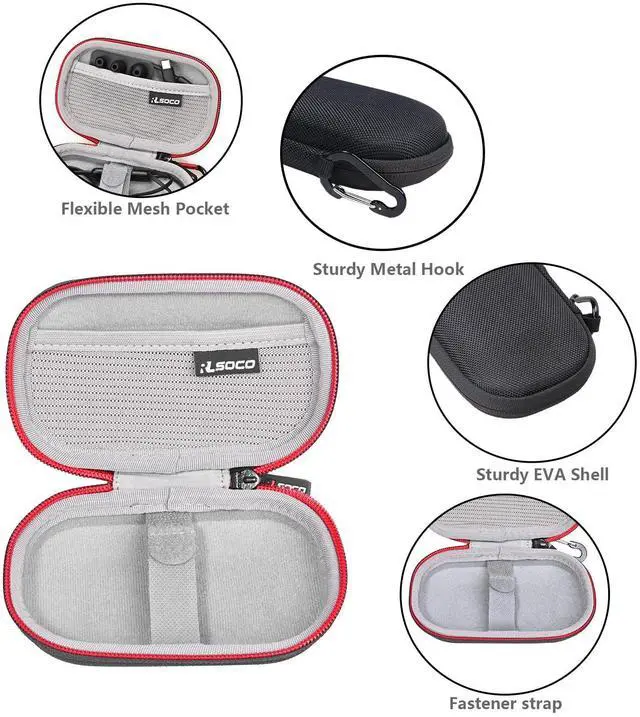 Alt view image 4 of 7 - Carrying Case for Linsoul KZ ZS10 Pro/ZS10 Pro 2 in Ear Monitor & Sennheiser IE 100 PRO/IE 200/IE 900/IE 600 in-Ear Audiophile Headphones & Shure SE215 PRO Wired Earbuds (Case Only)