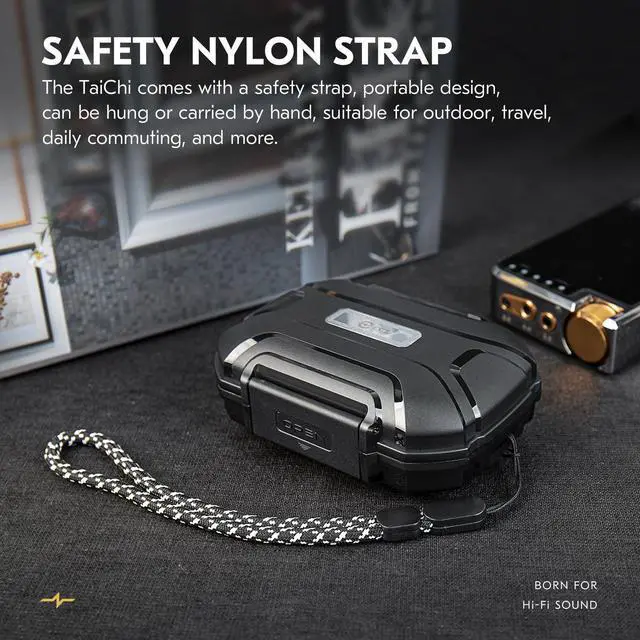 Alt view image 7 of 7 - CCZ ZC01 in Ear Monitor Case, Portable Earbud IEMs Case, Waterproof Earphone Storage Box, Travel Carrying Organizer for Headphones, IEM Cables, Fit for KZ ZS10 Pro/ZS10 Pro X/ZS12 Pro X (White)