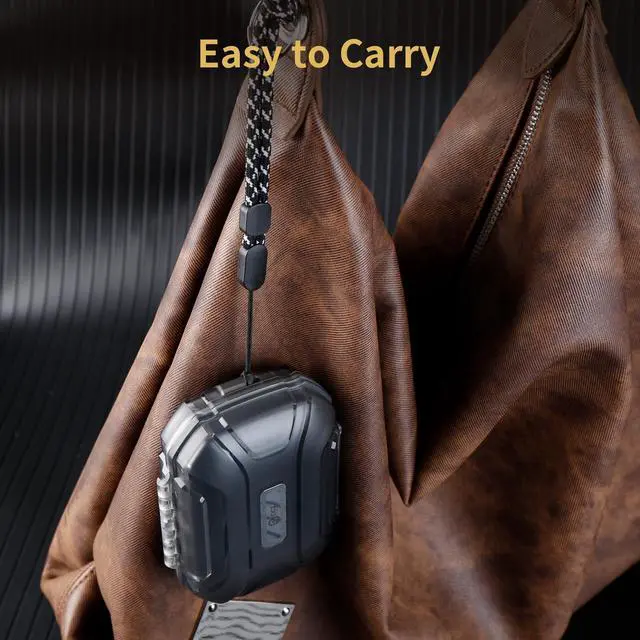Alt view image 5 of 7 - CCZ ZC01 Hard Shell IEM Case for KZ ZS10 Pro in Ear Monitor, Travel Portable Earbuds Case Waterproof Headphone Storage Box for Shure SE215, CCZ Melody, KBEAR KS1, KZ ZAR, ZS12 PRO 2, ZAS, AS16 (Black)