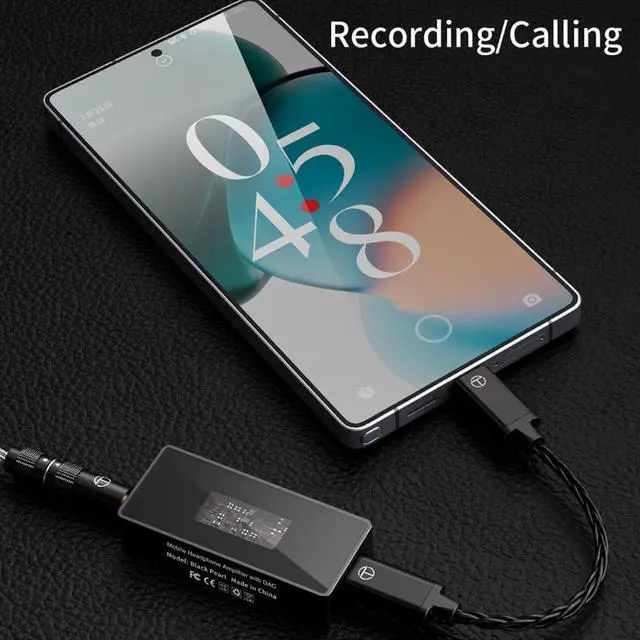 Alt view image 2 of 7 - TRN Black Pearl Decoder Dual CS43131 Portable USB DAC/AMP