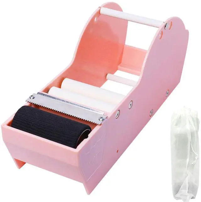 Main image of Water Activated Gummed Kraft Paper Tape Packaging Dispenser 3 Inch for Shipping, Carton and Box Sealing, Pink