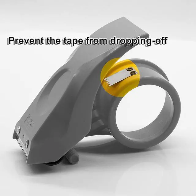 Alt view image 2 of 5 - Easy-Mount 2 Inch Tape Gun Dispenser Packing Packaging Sealing Cutter Blue Handheld Warehouse Tools Pink