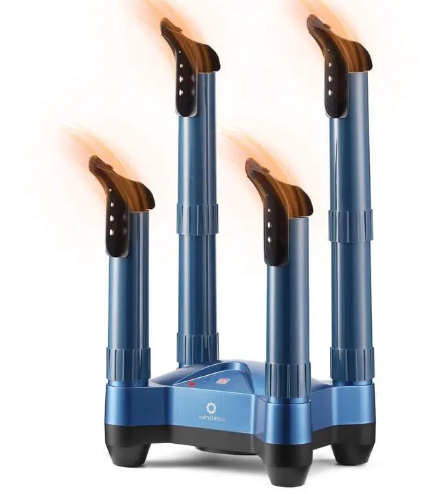 Main image of SD20 Boot Dryer, Electric Shoe Warmer with Ozone Deodorization Heat Blower, Fast Drying & Adjustable Timer, Suitable for Work Boots, Ski Boots, Sneakers, Gloves, and Leather(Blue)