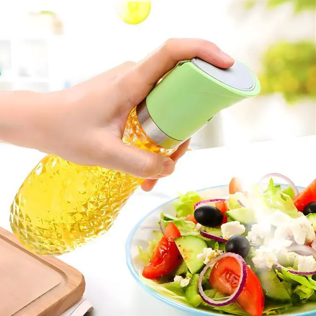 Alt view image 4 of 7 - Glass Olive Oil Sprayer for Cooking, 260ml Fine Mist Spray Bottle for Air Fryer, Salad, Vinegar & BBQ