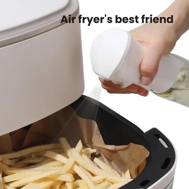 Alt view image 5 of 7 - Oil Sprayer 150ml glass bottle. Upgraded Version.Fine Mist Spray Bottle for Air Fryer, Olive Oil, Avocado Oil, Healthy Nonstick Frying, Commercial & Home Kitchen Use (Classic PS630)