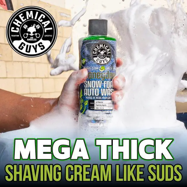 Alt view image 6 of 7 - Car Wash Soap for Foam Cannon or Bucket, Honeydew Snow Foam Car Wash Soap for Trucks, Motorcycles, RVs & More, Super Suds, Honeydew Scent - 128 oz (1 Gallon)