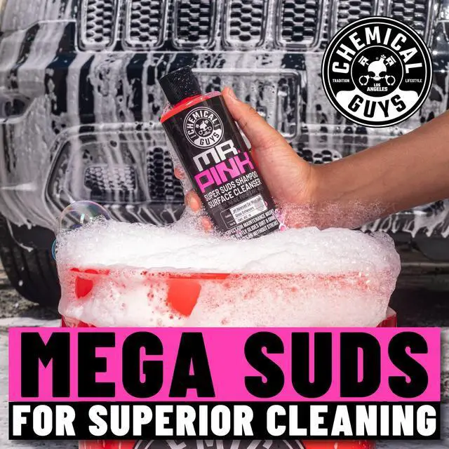 Alt view image 2 of 7 - Mr. Pink Car Wash Soap - 64 oz Super Suds Foaming Car Wash Soap for Cannon, Blaster, or Bucket Washing - pH Balanced, Safe on Wax, Sealant, Ceramic, and Clear Coat Finishes