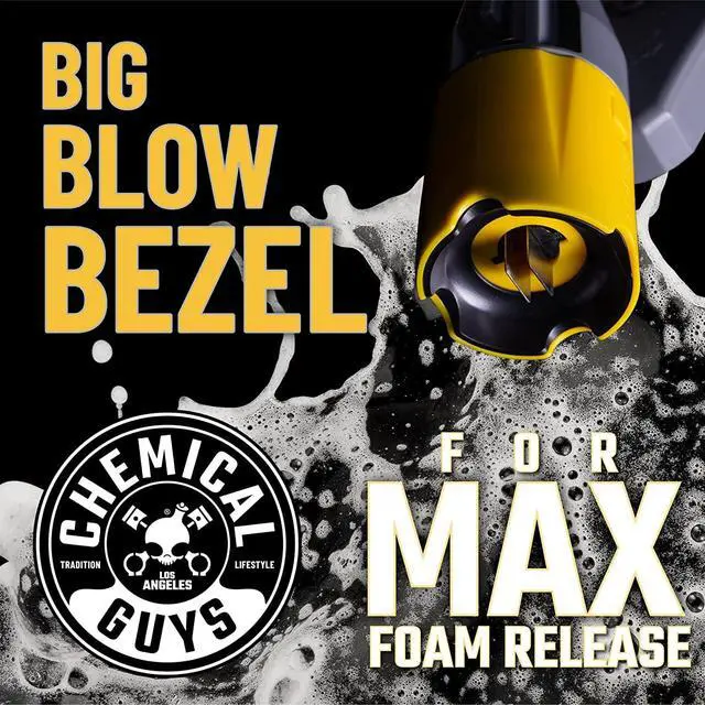 Alt view image 6 of 7 - Big Mouth Max Release Foam Cannon and Blueberry Snow Foam Car Wash Soap, 64 fl oz - Car, Truck, SUV, RV & Boat Wash, Soap Cannon for Pressure Washer, 34 oz Bottle - 2 Items