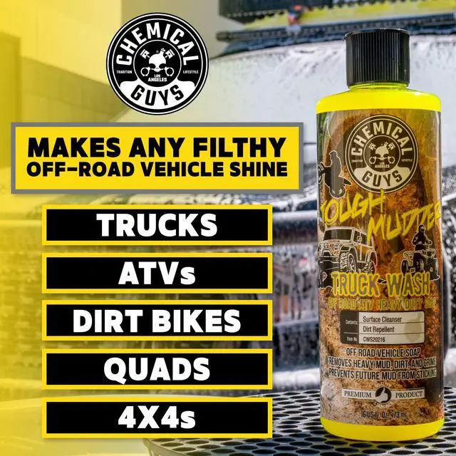 Alt view image 5 of 7 - Tough Mudder Foaming Heavy Duty Car Wash Soap - Soap for Foam Cannons, Foam Guns, or Buckets - Safe for Trucks, ATVs, RVs, and Off-Road Vehicles - 64 oz Lemon Scent