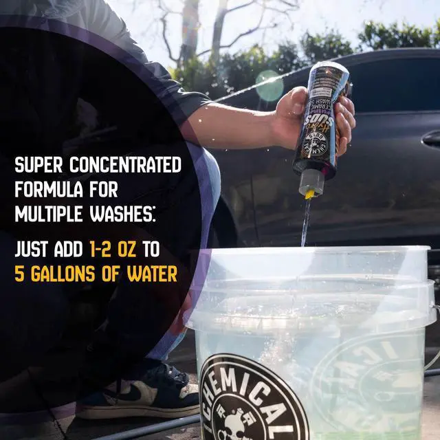 Alt view image 3 of 5 - HydroSuds Ceramic, Shine High Foaming Car Wash Soap - Foam Cannon Soap, Works with Foam Guns or Bucket Washes for Cars, Trucks, Motorcycles, RVs, and More, Berry Scent - 16 oz