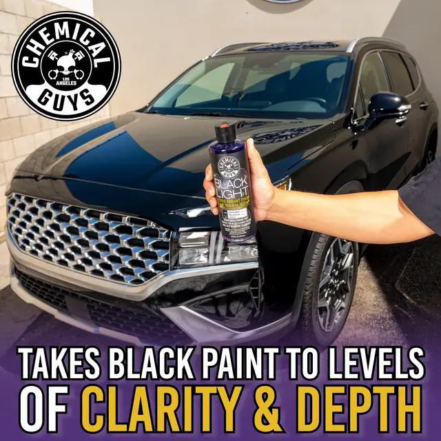 Alt view image 2 of 7 - CWS61916 Black Light Foaming Car Wash Soap(Works with Foam Cannons, Foam Guns or Bucket Washes)Safe for Cars,Trucks,Motorcycles,RVs&More,16 fl oz, Black Cherry Scent(packaging may Vary)