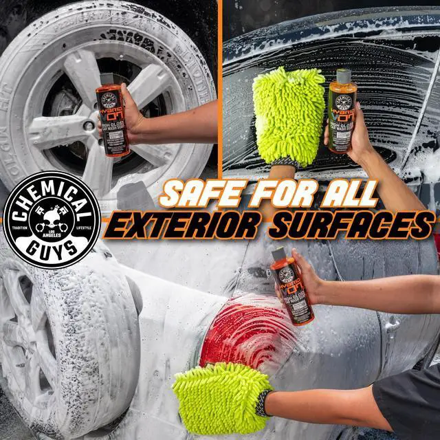 Alt view image 7 of 7 - CWS_808_16 Hybrid Foaming High Gloss Car Wash Soap (Works with Foam Cannons, Foam Guns or Bucket Washes) Safe for Cars, Trucks, Motorcycles, RVs & More, 16 fl oz, Orange Scent