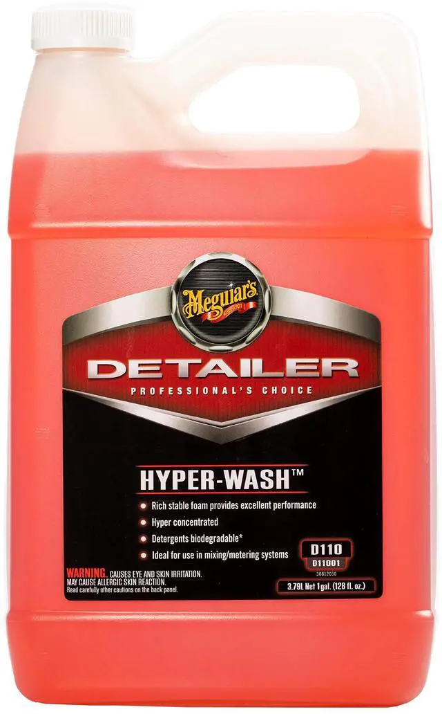 Alt view image 2 of 6 - D110 Hyper Wash Foaming Car Wash, Lifts Off Dirt and Leaves a Rich Shine, Car Wash Soap Helps Preserve Wax, Highly Concentrated Formulation for Extended Use, 1 Gal