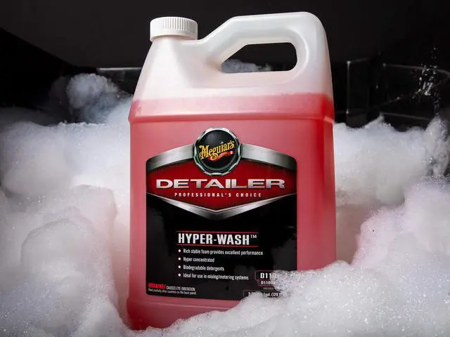 Alt view image 4 of 6 - D110 Hyper Wash Foaming Car Wash, Lifts Off Dirt and Leaves a Rich Shine, Car Wash Soap Helps Preserve Wax, Highly Concentrated Formulation for Extended Use, 1 Gal