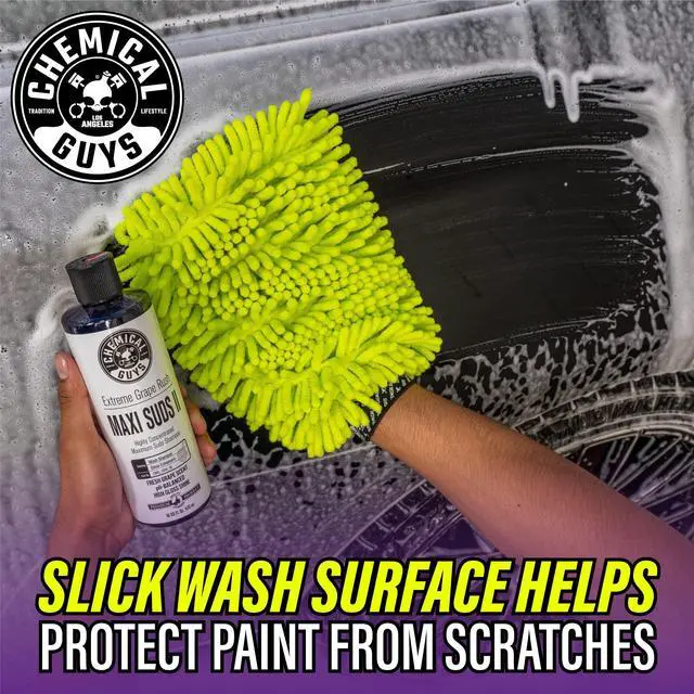 Alt view image 6 of 7 - CWS/1010/64 Maxi-Suds II Foaming Car Wash Soap (Works with Foam Cannons, Foam Guns or Bucket Washes) Safe for Cars, Trucks, Motorcycles, RVs & More, 64 fl. Oz (Half Gallon), Grape Scent
