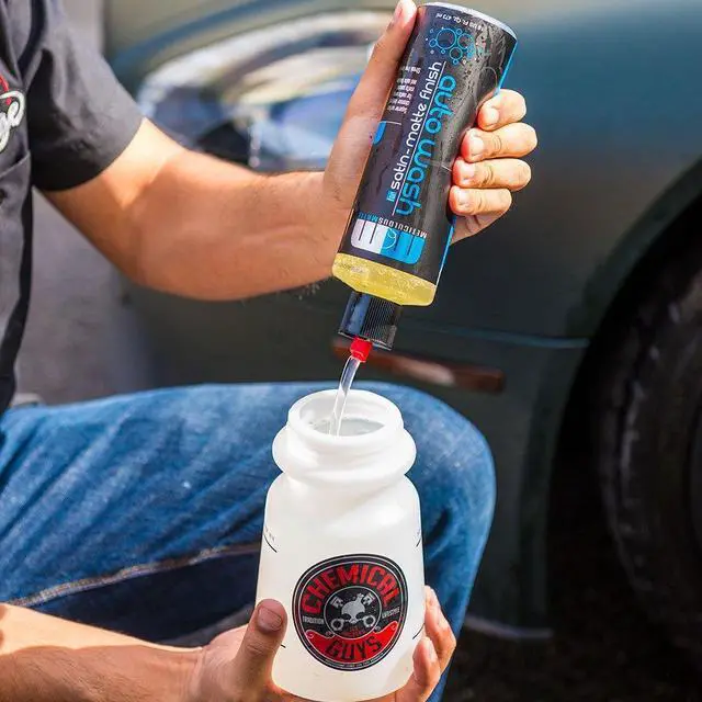 Alt view image 6 of 7 - Car Wash Soap Meticulous Matte High Foaming Car Foam Soap for Foam Cannons, Guns and Buckets Safe for Satin and Matte Paint Finishes, Scratch Free Cleaning, 16 oz Bubble Gum Scent