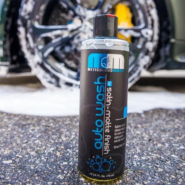 Alt view image 7 of 7 - Car Wash Soap Meticulous Matte High Foaming Car Foam Soap for Foam Cannons, Guns and Buckets Safe for Satin and Matte Paint Finishes, Scratch Free Cleaning, 16 oz Bubble Gum Scent