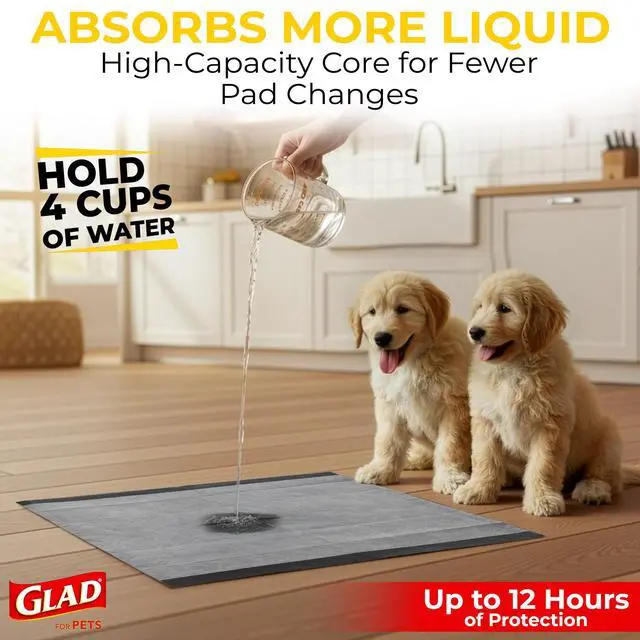 Alt view image 2 of 7 - for Pets Activated Carbon Disposable Dog Training Pads, 50 Count
