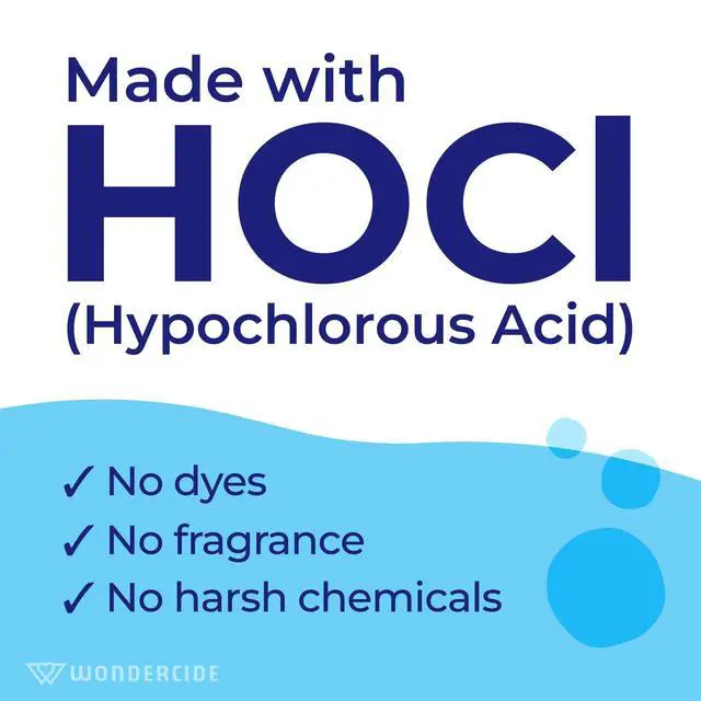 Alt view image 7 of 7 - Multi-Surface Disinfectant Spray - Kills 99.99% Viruses & Bacteria - Fragrance Free Cleaner with Hypochlorous Acid for Home, Kitchen, Pet Areas - 32 fl oz
