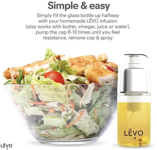 Alt view image 5 of 7 - Fine Oil Mister - Pressurized Oil Sprayer for Cooking, Air Fryer and Salad Making - Glass Sprayer - 6 fl oz