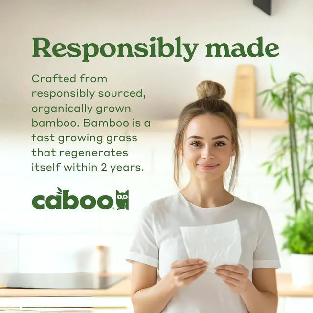 Alt view image 3 of 7 - Tree Free Napkins, 4 Packs of 250, 1000 Total Napkins, Sustainable & Disposable Kitchen Napkin