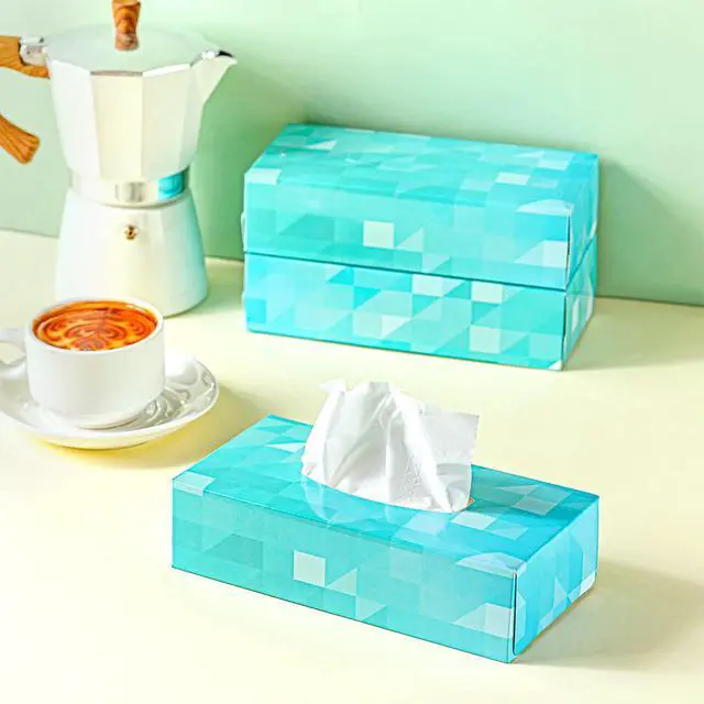 Alt view image 2 of 7 - 12 Packs Graduation Facial Tissue Boxes 1560 Sheets Soft Facial Tissue Bulk for Teacher Classroom Spring 2 Ply 130 Sheets Disposable Travel Tissues Bulk for Weeding Car Kitchen(Single)