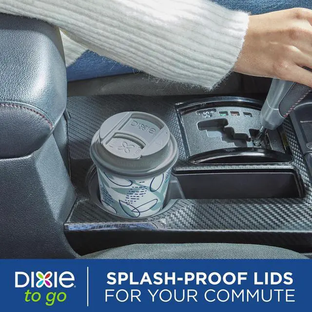 Alt view image 4 of 7 - To Go Paper Coffee Cups With Lids, 16 oz, 108 Count (6 packs of 18 cups), Disposable Insulated Paper Cups for On-The-Go Hot or Cold Beverages