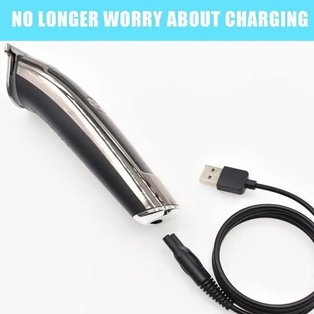 Alt view image 6 of 6 - Charger Cable Compatible with Ufree/Brightup/VIKICON Beard Trimmer All-in-one Multifunctional Grooming kit Hair Clippers USB Cable