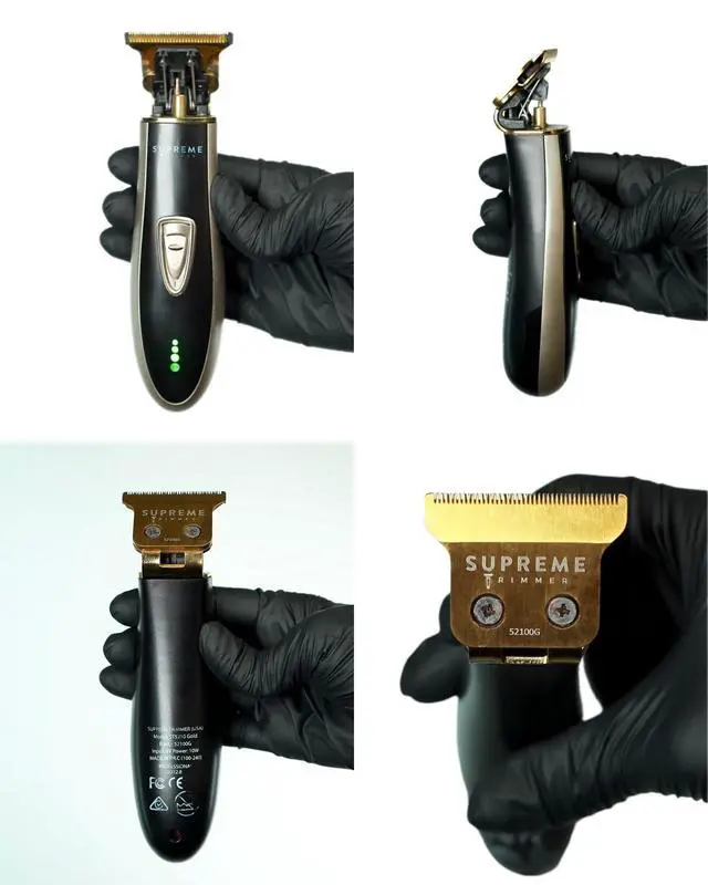 Alt view image 5 of 7 - T Shaper Professional Barber Trimmer | 90 Min Runtime, Low Noise Clippers for Men & Sensitive Skin | Cordless Zero Gap Beard Trimmer | ST5210