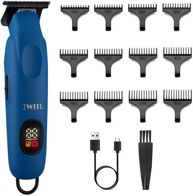 Main image of Professional Beard Trimmer for Men - Electric Hair Clippers, Zero Gapped T-Blade Edgers, Cordless Rechargeable Mustache Trimmer Grooming Kit for Body