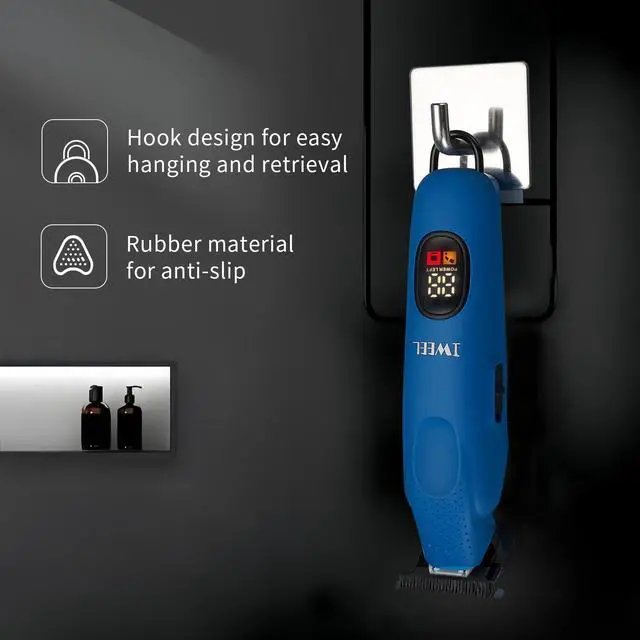 Alt view image 7 of 7 - Professional Beard Trimmer for Men - Electric Hair Clippers, Zero Gapped T-Blade Edgers, Cordless Rechargeable Mustache Trimmer Grooming Kit for Body