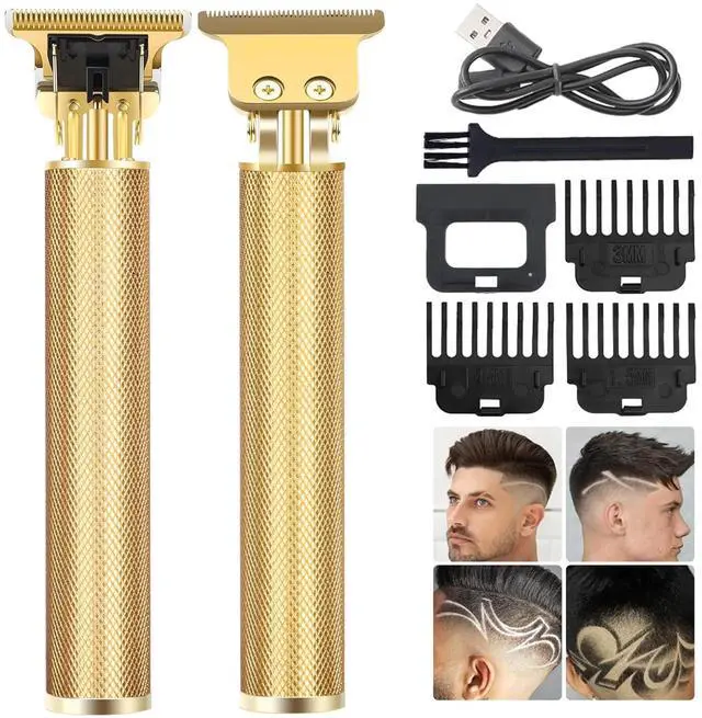 Main image of Professional Beard Trimmer for Men, Cordless Rechargeable Hair Trimmer for Men,T-Blade Hair Clippers,Hair Cutting Kit with Guide Combs, Gifts for Men